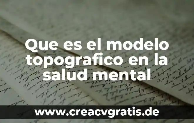 Qué es la lógica deóntica mapa mental 4 Que es el modelo topografico en la salud mental