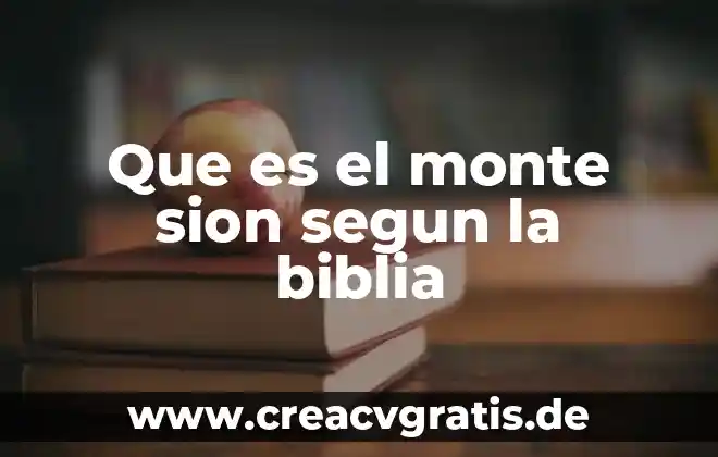 Qué es una premisa lógica matemática 5 Que es el monte sion segun la biblia