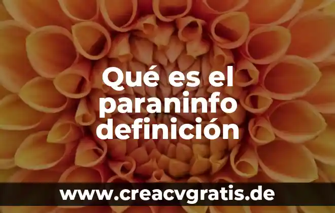 Que es una señal definicion ejemplos 5 Qué es el paraninfo definición
