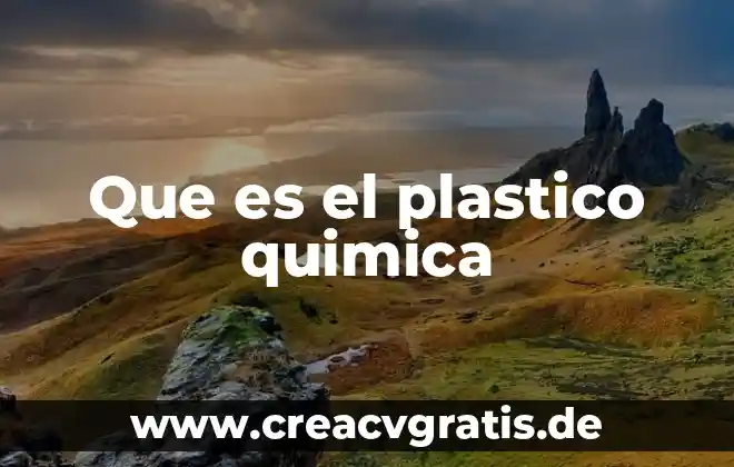 Que es el aire en una planta quimica 6 Que es el plastico quimica
