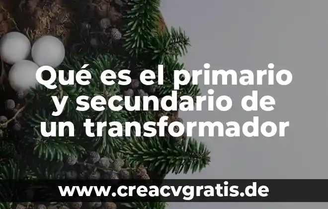 Qué es un estándar primario y secundario en titulación 3 Qué es el primario y secundario de un transformador
