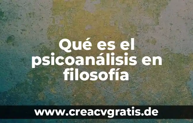 Que es ser narcisista en psicoanalisis 5 Qué es el psicoanálisis en filosofía