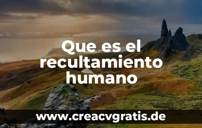 Que es el ser humano espiritual mapa mental 3 Que es el recultamiento humano
