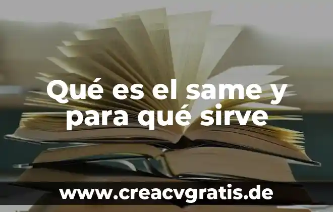 Que es una chinampa y para que sirve 7 Qué es el same y para qué sirve