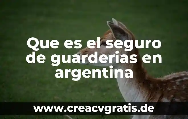 Número de seguro social último número que es 5 Que es el seguro de guarderias en argentina