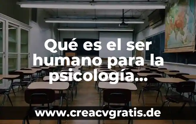 Que es ser odinista 7 Qué es el ser humano para la psicología evolutiva