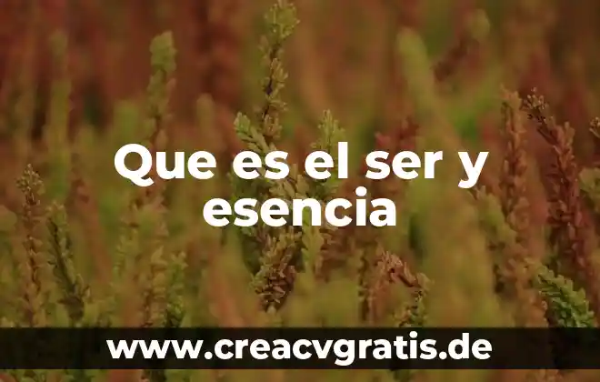 Qué es lo que exige ser un buen líder cristiano 4 Que es el ser y esencia