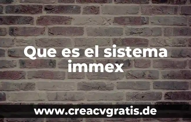 Que es un sistema numerico octal 7 Que es el sistema immex