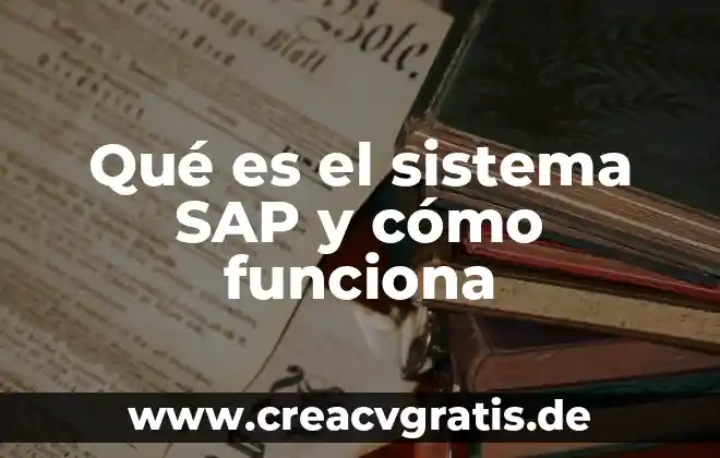 Qué es el número de SAP en Maxigás 5 Qué es el sistema SAP y cómo funciona