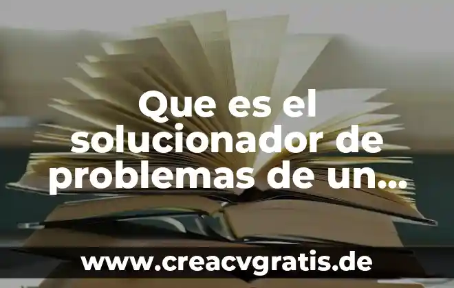 Que es desórdenes en el sueño y problemas mentales 6 Que es el solucionador de problemas de un hotel