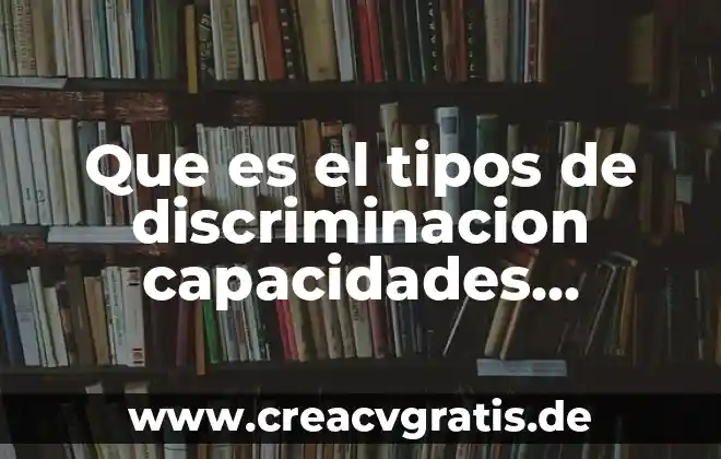 Que es la termodinámica definiciones de diferentes libros editorial 8 Que es el tipos de discriminacion capacidades diferentes