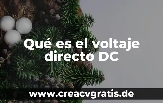 Que es un icono de acceso directo 5 Qué es el voltaje directo DC