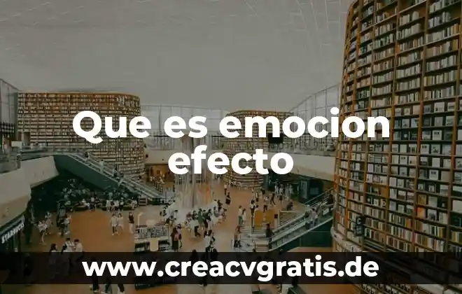 Dinámicas para saber qué es emocion 8 Que es emocion efecto