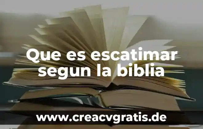 Que es la segunda muerte especificamente en la biblia 8 Que es escatimar segun la biblia