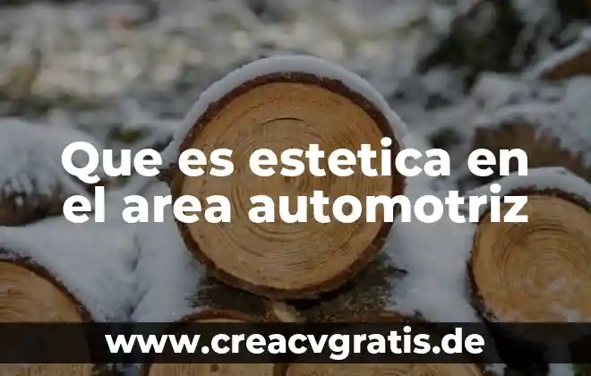 Qué es ética y estética 8 Que es estetica en el area automotriz
