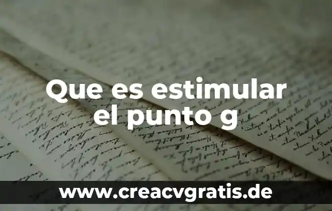 Que es la muerte punto religioso 4 Que es estimular el punto g