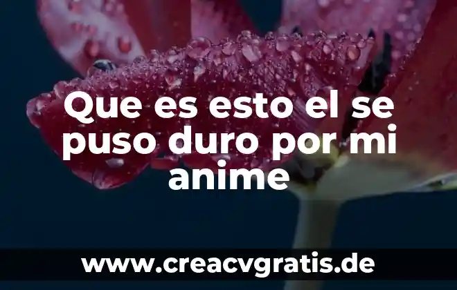 Spin off que es anime 3 Que es esto el se puso duro por mi anime
