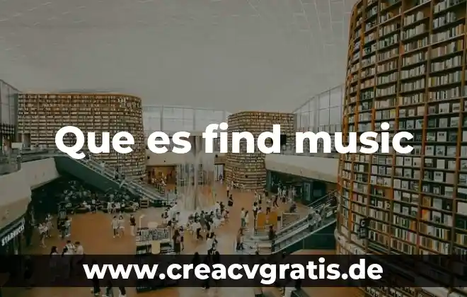 Que es skio music 4 Que es find music