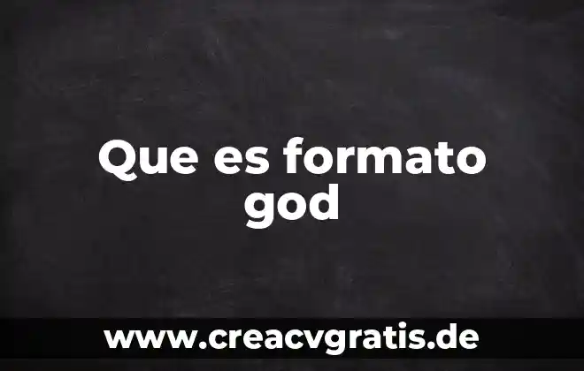 Qué es símbolo matemático 6 Que es formato god