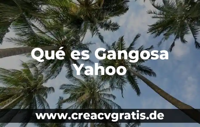 Que es el reconocimiento de ime informatica 7 Qué es Gangosa Yahoo