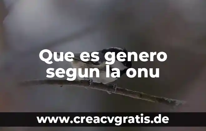 Qué es significancia estadística prueba de hipótesis 8 Que es genero segun la onu