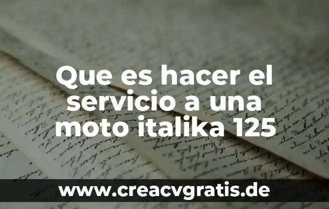 Que es mejor moto o huawei 5 Que es hacer el servicio a una moto italika 125