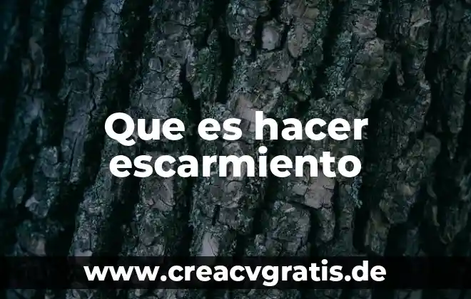 Necesidad animal que es 3 Que es hacer escarmiento