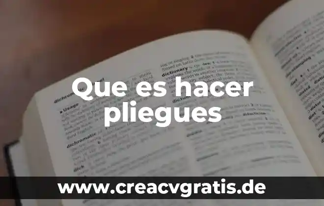 Qué es el número de Avogadro porque hay hacer estadísticas 4 Que es hacer pliegues