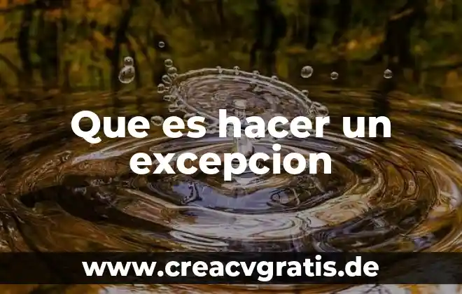 Qué es el número de Avogadro porque hay hacer estadísticas 8 Que es hacer un excepcion