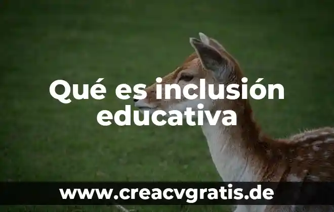 Qué es la psicología educativa según Anita Woolfolk 8 Qué es inclusión educativa