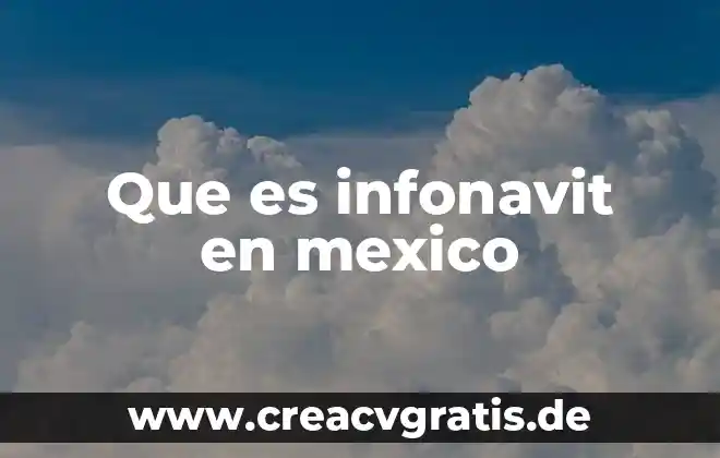 Que es un pelele en mexico 5 Que es infonavit en mexico