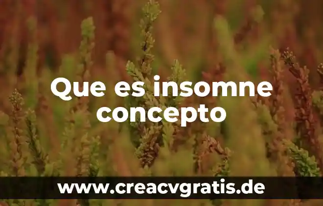 Concepto con respecto a la física que es fluido 8 Que es insomne concepto