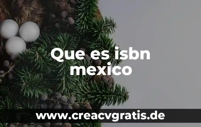 Qué es síntesis del agua 8 Que es isbn mexico