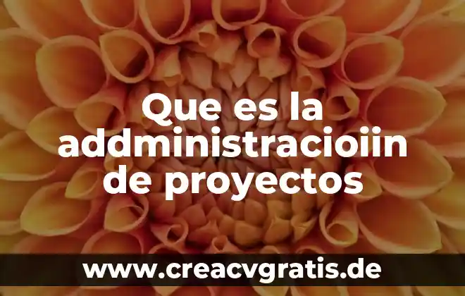 Bacen proyectos que es 3 Que es la addministracioiin de proyectos