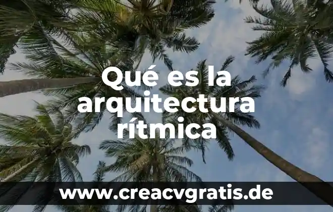 Que es bueno para la apnea del sueño 5 Qué es la arquitectura rítmica