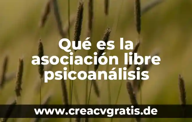 Que es ser narcisista en psicoanalisis 3 Qué es la asociación libre psicoanálisis