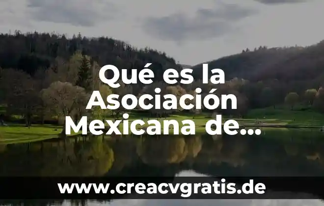 Para los ingenieros químicos que es la química 6 Qué es la Asociación Mexicana de Ferrocarriles