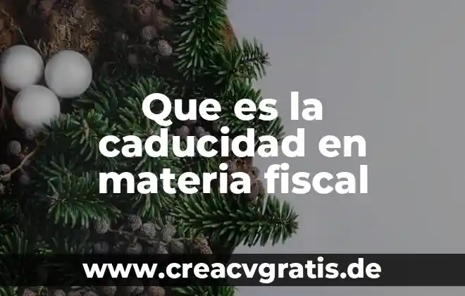 Que es un mensaje publicitario materia de español para secundaria 7 Que es la caducidad en materia fiscal