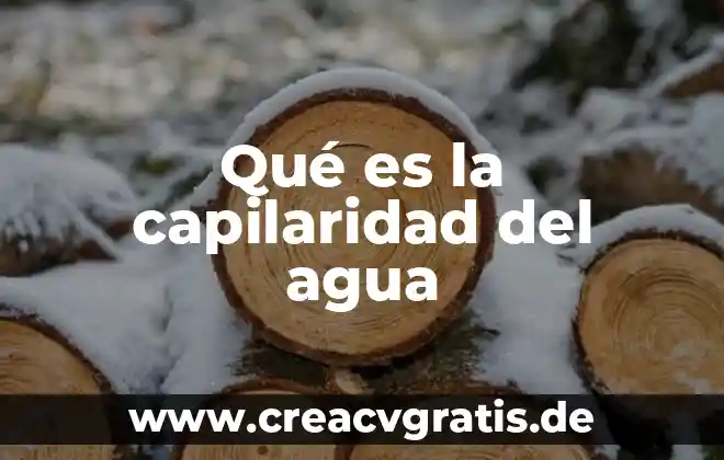 Que es la dilatación irregular del agua y como ocurre 8 Qué es la capilaridad del agua