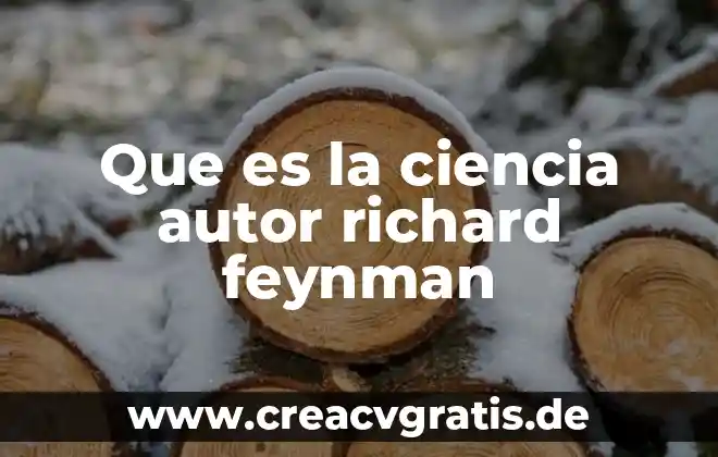 Qué es satira ejemplos y autor 8 Que es la ciencia autor richard feynman