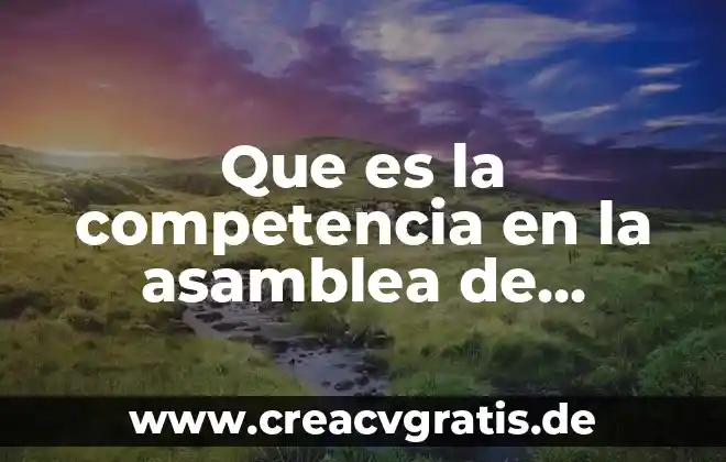 Que es ser un degenerado 8 Que es la competencia en la asamblea de accionistas