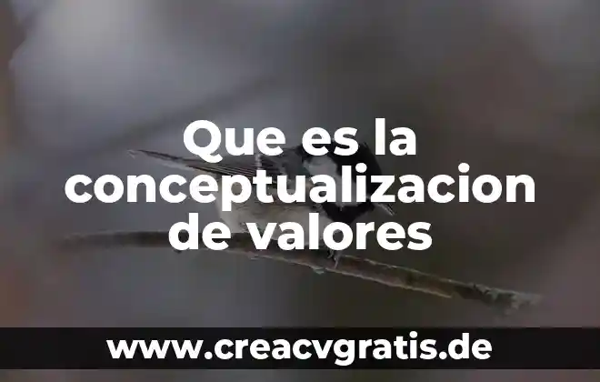 Que es el paradigma ambiental 6 Que es la conceptualizacion de valores
