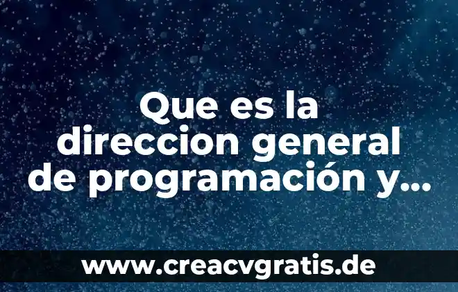 Qué es la proteinuria en un examen general de orina 7 Que es la direccion general de programación y presupuesto