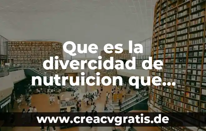 Que es la nube y los tipos que existen 3 Que es la divercidad de nutruicion que existen en mexico