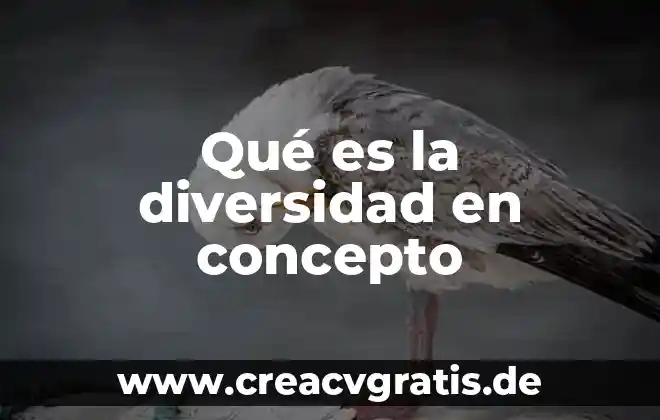 Unipolar que es significado y concepto 7 Qué es la diversidad en concepto