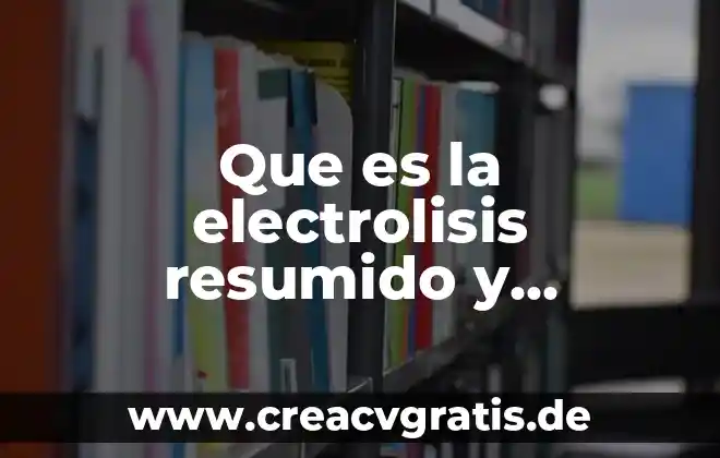 Que es consultoria y tipos 8 Que es la electrolisis resumido y expesifico