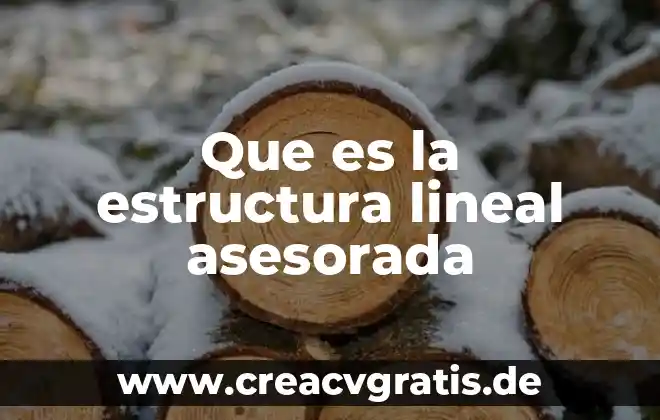 Que es la estructura de las particulas subatomicas 4 Que es la estructura lineal asesorada