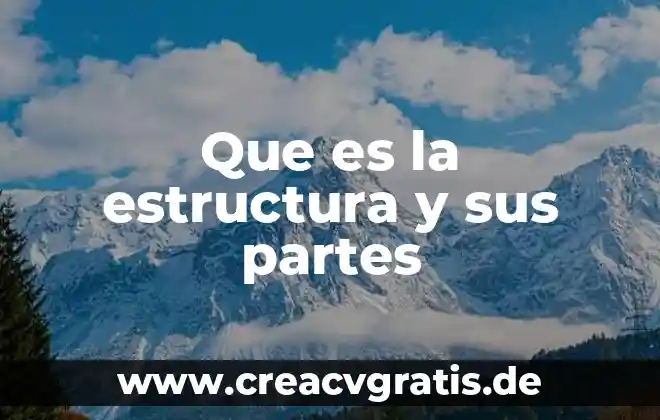 Qué es un problema y su estructura 5 Que es la estructura y sus partes