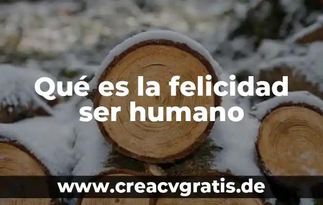 Que es el ser humano espiritual mapa mental 7 Qué es la felicidad ser humano