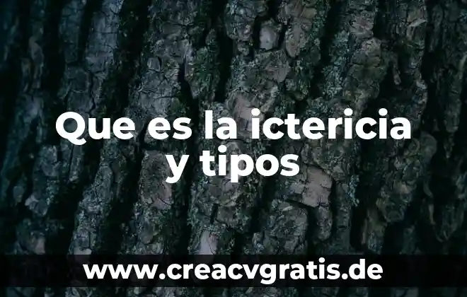 Qué es la compocision y tipos 8 Que es la ictericia y tipos